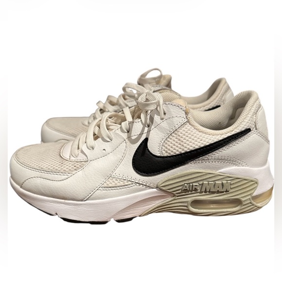 Nike Shoes - women's Nike Air Max Excee sneakers in a white and black colorway 8.5
